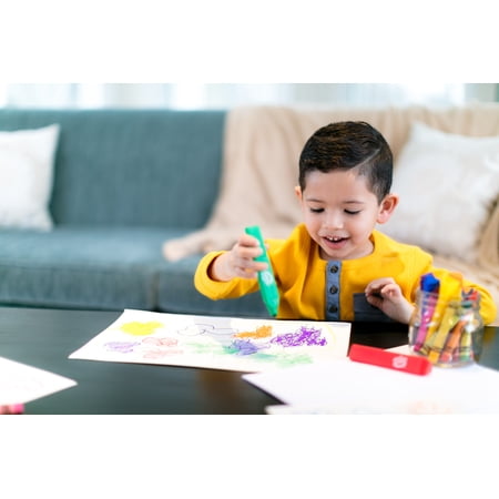 クレヨラ Crayola 【水で落とせる三角マーカー 8色】 811386 正規品