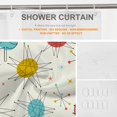 thumbnail image 2 of Yellow Blue Red Christmas Christmas Trees Decor Shower Curtain Set,Colorful Dots Polyester Shower Curtain for Shower Stall Bathroom Waterproof with 12 Hooks 72x72 Inch, 2 of 5
