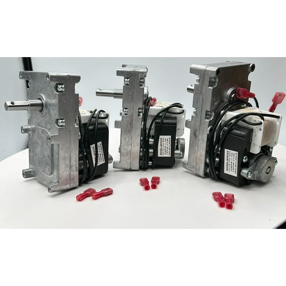 PACK OF THREE Englander Auger Feed Motor, 1 RPM Counter Clockwise,  PU-047040