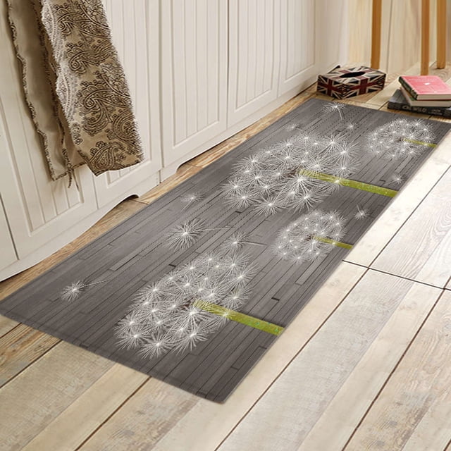Affordablo Clearance Sale Strip Washable Runner Rug Ultra Soft Non-Slip Vintage Boho Hallway Kitchen Runner Rug Floor Carpet Traditional Area Rug for Entryway, Bedroom, Kitchen, Bathroom 16x48IN