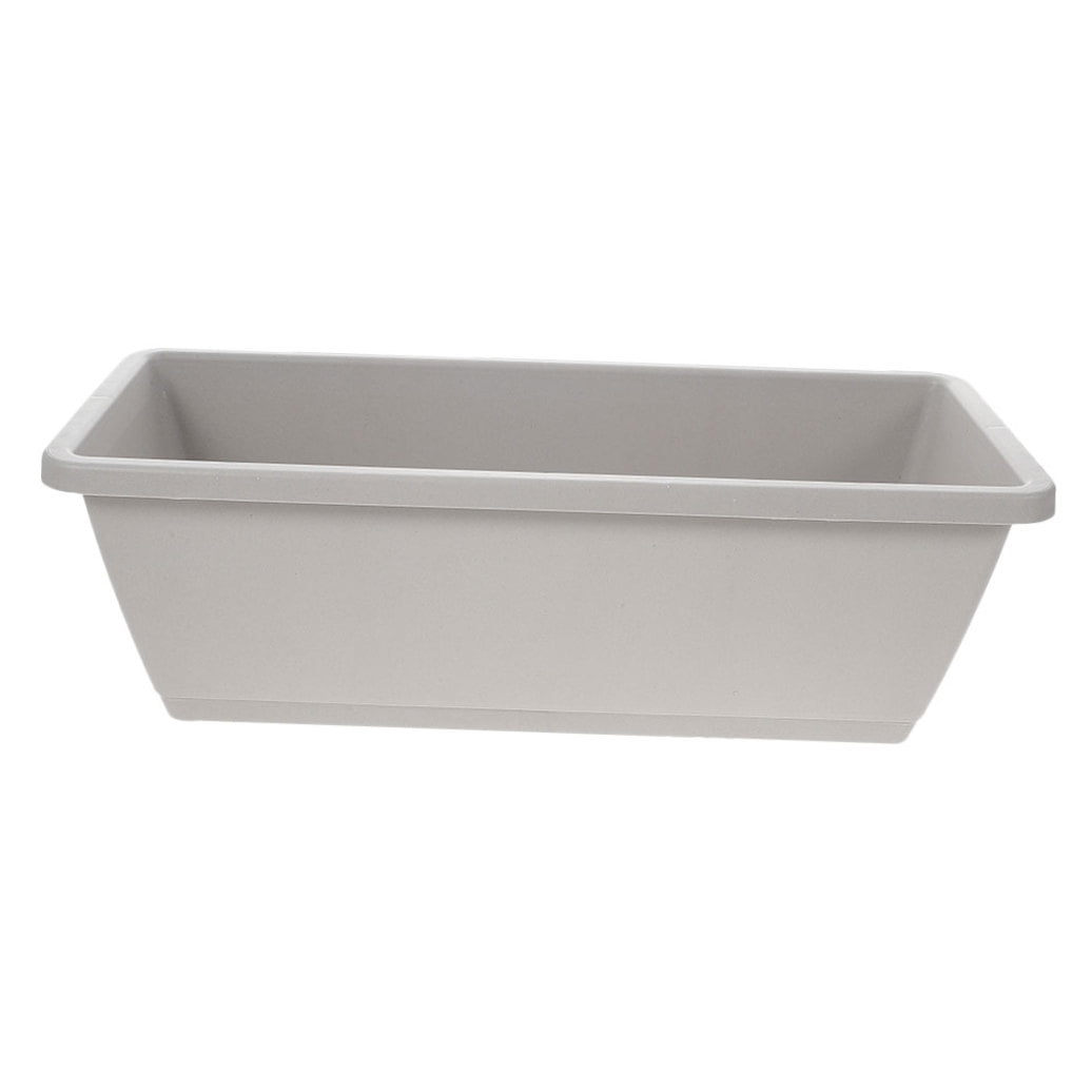 PAMINGONO Resin Plant Pots Window Box Planter for Indoor and Outdoor Gardening, Decorative Household Planter Set
