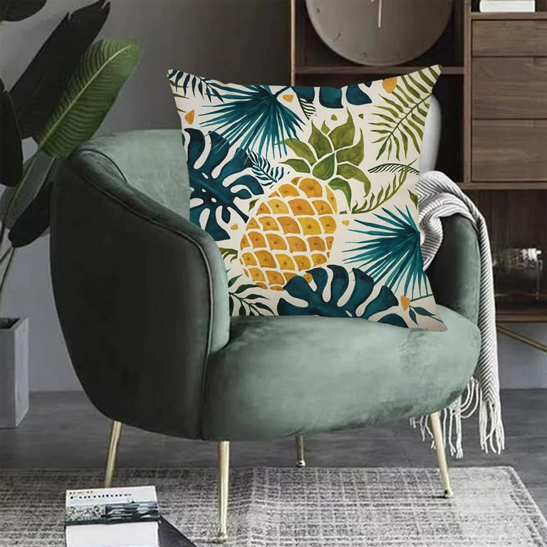 Pineapple throw pillows sale