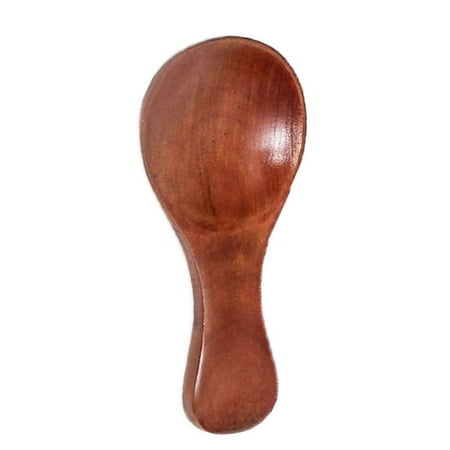 

Hot Mini Toddler Wooden Spoon Wooden-Spoon Spice Spoons Condiment Short E3C9