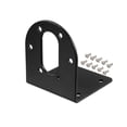 thumbnail image 4 of Soporte de montaje fijo en forma de L para motor de caja de engranaje DC de 37 mm de diámetro Uxcell, 4 of 5
