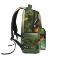 thumbnail image 3 of Wukai Lake Forest Dinosaur Laptop Backpack Casual Travel Backpack Large School Bag for College, Business,Travel-One Size, 3 of 5