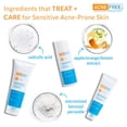 thumbnail image 5 of Kit de tratamiento para el acné AcneFree de 3 pasos con ácido salicílico 24 horas, 5 of 5