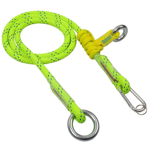 Notch 5/8” x 6 ft. KMIII Adjustable Friction Saver with Wear Safe Steel Rings, 12” Friction Prusik & Accessory Carabiner (41645)