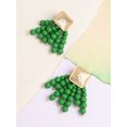 thumbnail image 1 of Boucles d'Oreilles Design en Pierre Plaquée Or pour Femme, 1 of 4