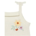 thumbnail image 6 of Modern Moments by Gerber Baby Girl Daisy Jacquard Romper with Embroidery, Sizes 0/3 -24 Months, 6 of 9