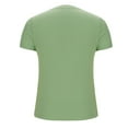 thumbnail image 2 of Short Sleeve Tops for Women Summer Trendy Plain Tshirts Crew Neck Base Tee Casual Workout Tees (S, Mint Green), 2 of 5