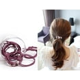 thumbnail image 5 of 12Pcs/Set Korean Womens Elastic Ponytail Holder Rope Hair Tie Ring Hairband Band, 5 of 5