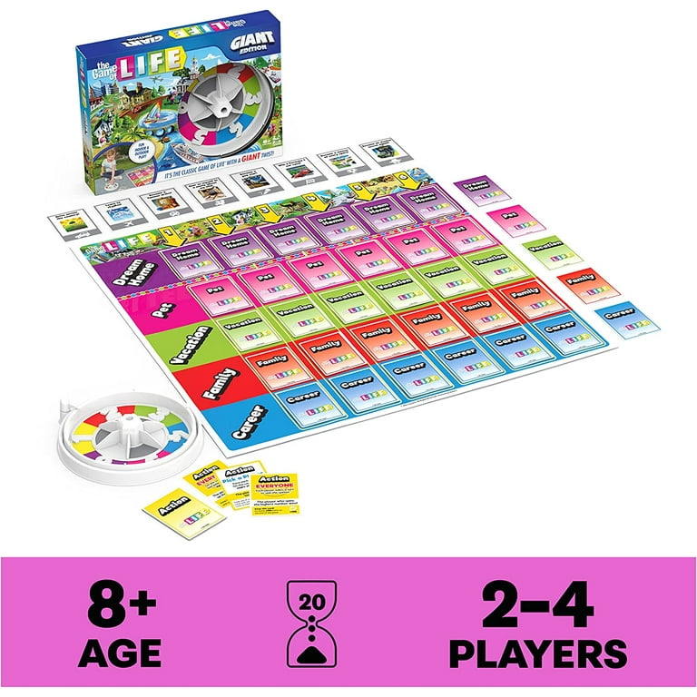 Life Game Career Cards