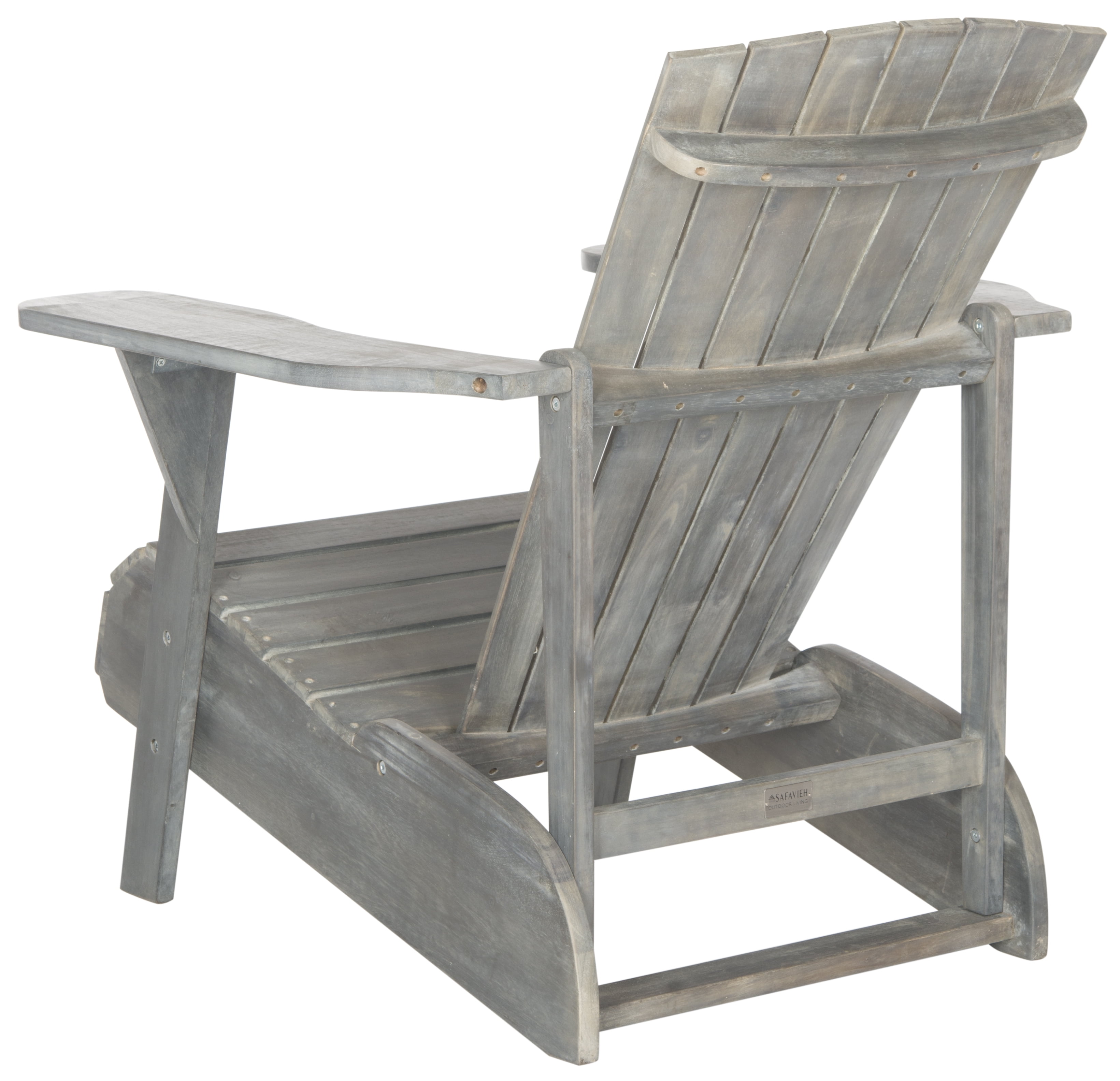 Safavieh Vista Outdoor Contemporary Adirondack Chair, Ash Gray