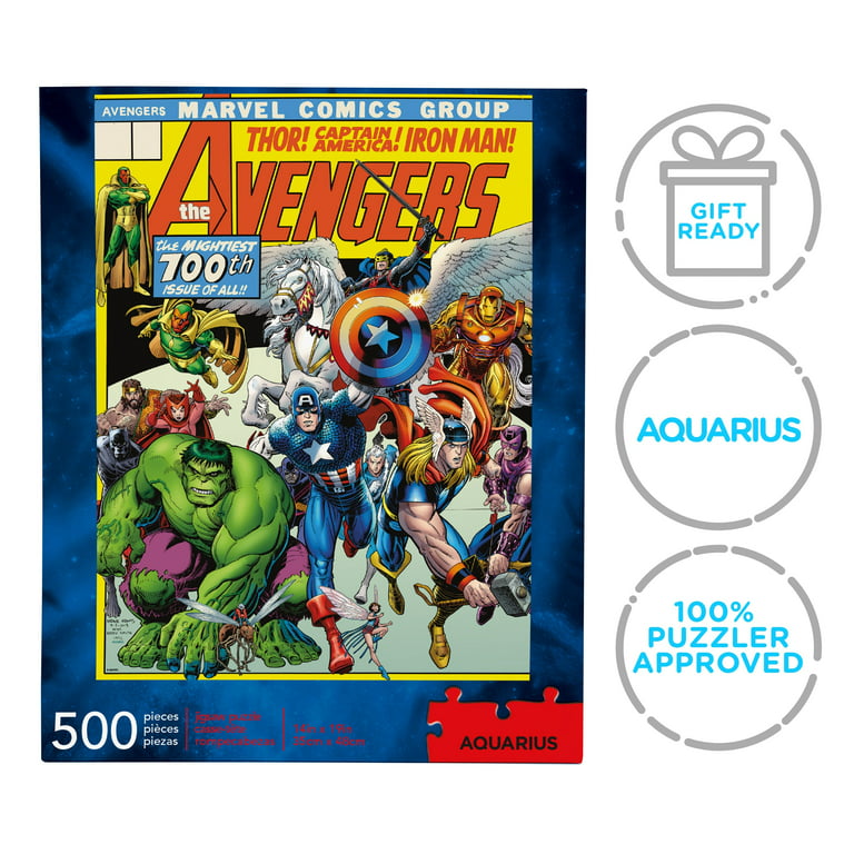 Marvel - Avengers Cover 500 Piece Puzzle