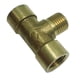 thumbnail image 3 of Conector de tubería de agua con rosca de latón de 1/4" segundo, 3 of 8