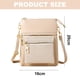 thumbnail image 2 of Bolso de PU para teléfono móvil de mujer, bolso de hombro suave en diagonal, bolso de mano con cremallera de tendencia, 2 of 5