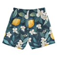 thumbnail image 7 of FORMRS Boys Swim Trunks Quick Dry Mesh Liner Boardshorts Sizes XS-XL, Floral Lemon, 7 of 7