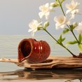 thumbnail image 4 of Shisuyan Fish Tank Waterfall Fountain Circulating Water Ceramic Jar Hydroponic Vase Water Fountain, 4 of 8