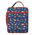 thumbnail image 5 of Dino Insulated Lunch Bag Box Teen Reusable Lunch Tote Bag Fit Most Bento Boxes Portable Lunch Bag School Beach, 5 of 6