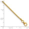 thumbnail image 2 of 14k Solid Yellow Gold 1.7mm Wheat Chain Necklace 20 Inch Chain Necklace for Women and Men, 2 of 2