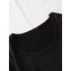 thumbnail image 5 of Women's Easter Bunny Graphic T-Shirt - Black, Breathable Polyester, Casual Short Sleeve with Crew Neck - Stylish Comfort Fit Top Tee For Adult, Men, Women, Teen, Teenager, Adolescent, Youth., 5 of 7