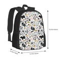 thumbnail image 3 of Daiia Puppy Backpack for Men and Women -Durable Backpack Large Capacity, Water-Resistant Bag with Adjustable Straps and Laptop Compartment, 3 of 9
