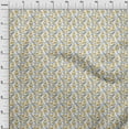 thumbnail image 4 of oneOone Cotton Cambric Yellow Fabric Floral Craft Projects Decor Fabric Printed By The Yard 56 Inch Wide, 4 of 4