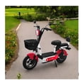 thumbnail image 3 of Bicimoto Bicicleta Electrica Adultos 2 Asientos 650w Urbana rojo, 3 of 7
