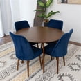 thumbnail image 2 of Ayla Mid Century Modern Dining Room Table Set for 4, 2 of 5