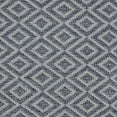 thumbnail image 3 of Home Dynamix Tripoli Lydia Modern Diamond Indoor/Outdoor Area Rug, Denim/Cream, 3'7"x5'2", 3 of 7