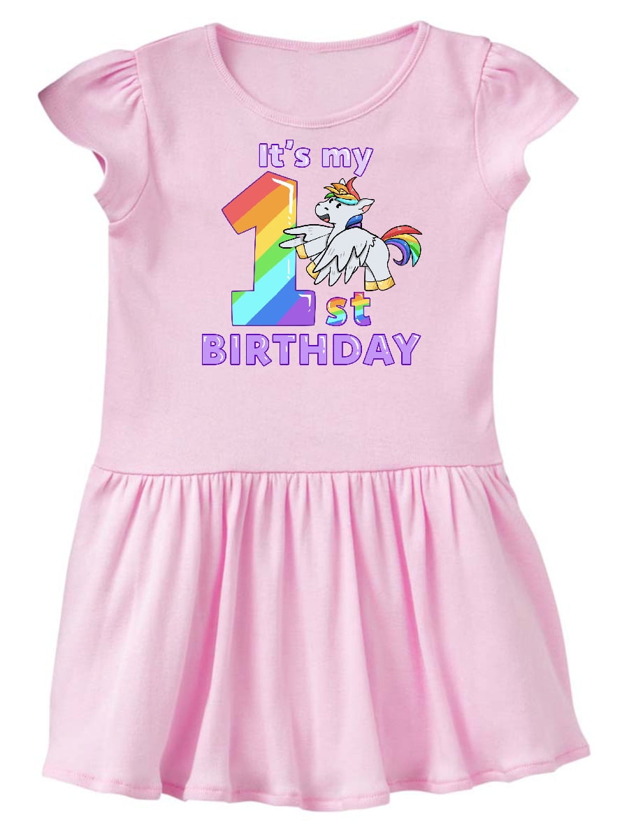 unicorn infant dress