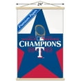 thumbnail image 2 of MLB Texas Rangers - 2023 World Series Team Logo Wall Poster with Magnetic Frame, 22.375" x 34", 2 of 8