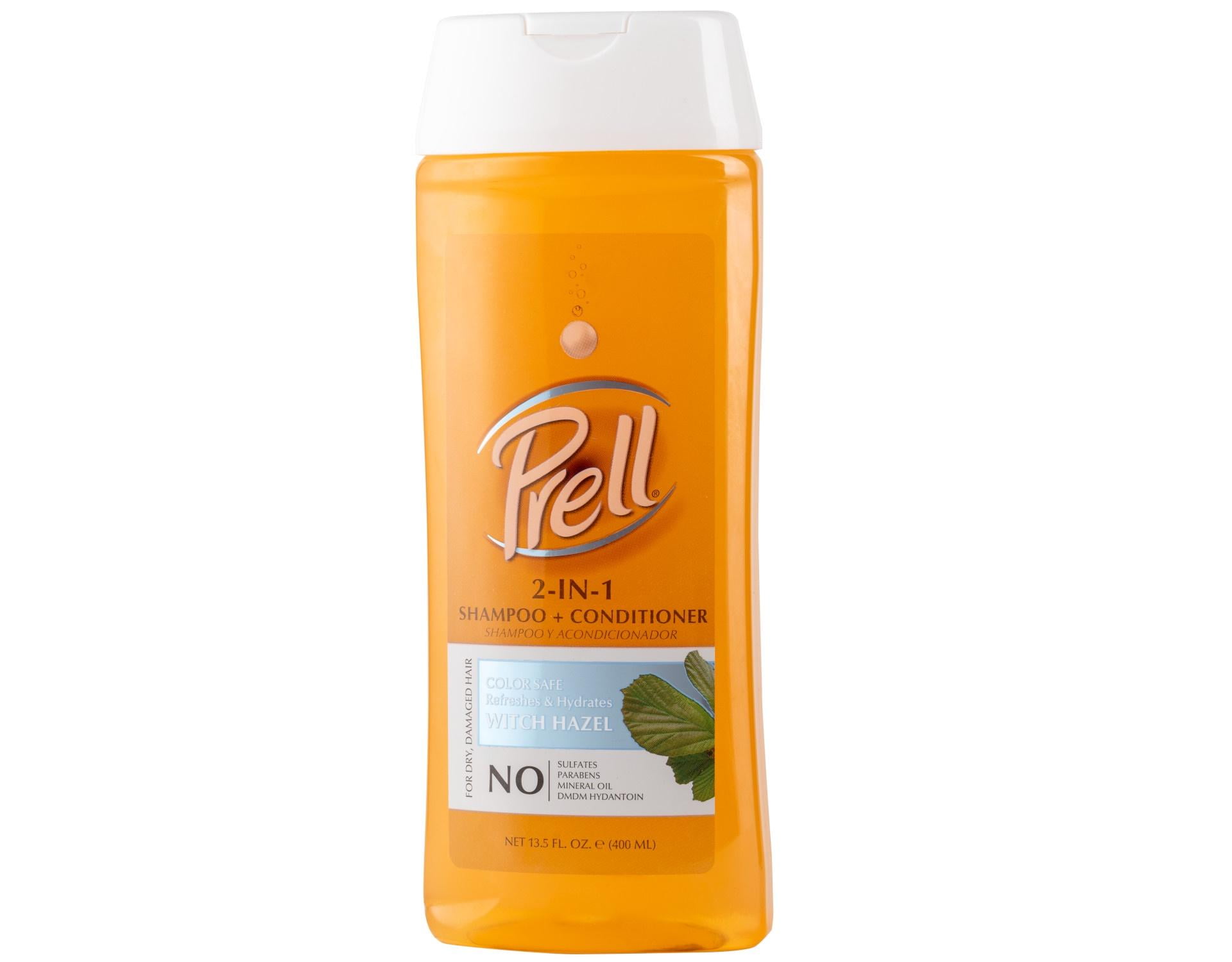 Prell Witch Hazel Color Safe Refreshes & Hydrates 2-in-1 Shampoo +