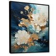 thumbnail image 2 of Designart "Captivating Blue Storm Art I" Storms Floater Framed Canvas Prints, 2 of 5