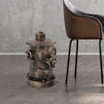 thumbnail image 6 of 2.5L Vintage Cylindrical Trash Can - Bronze Color 10.24*15.35in Used in Kitchens, Bedrooms, Bathrooms, 6 of 15
