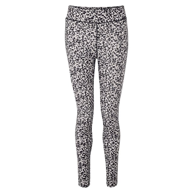 Dare 2B - Leggings Influential para Mujer (Blanco Estampado)