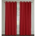 thumbnail image 6 of LJ Home Maestro Solid Semi-Sheer Grommet Curtain Panels (Set of 2), 6 of 7