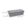 thumbnail image 2 of WHAMVOX 2 Pcs Dry Chopsticks Cutlery Storage Box Travel Baby 27.00X11.50X6.70CM Grey, 2 of 8