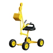 Sand Digger Backhoe Toy With Wheels