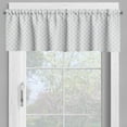 thumbnail image 2 of Ambesonne Anchor Window Valance, Wave Pattern, 54" X 12", Grey Pale Grey White, 2 of 5