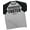 T-Shirt Heather Grey, variant on GYMISH RAGLAN Lift Weights, Faster Cardio Workout Gym T-Shirt – Funny Gym Shirt for Men, Fitness & Bodybuilding Tee