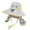 Grey, variant on Wide Brim Solar Fan Hat for Kids,Fishing Hat with Solar Fan USB Charging Children Fishing Hat for Outdoors