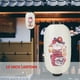 thumbnail image 3 of Gato de la suerte que imprime la linterna colgante al aire libre 10 pulgadas Bistro Lantern Cute Pub Decor, 3 of 9