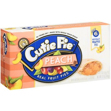 Cutie Pie Peach Snack Pies, 12 oz