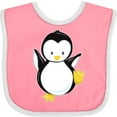 thumbnail image 3 of Inktastic Penguin Boys or Girls Baby Bib, 3 of 4