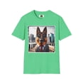 thumbnail image 5 of German Shepherd "City Dude" Unisex Softstyle T-Shirt, 5 of 10