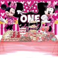 thumbnail image 3 of Mouse 1st Birthday Banner Backdrop Background Taspestry Post Wall Decor Party Supplies, 3 of 6