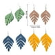 thumbnail image 4 of Pendientes de hoja Qarigey 2 uds accesorios geométricos, 4 of 6