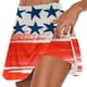 thumbnail image 1 of Faldas de Verano para las Mujeres Impresión Hoja Plisado Tenis Atlético Elástico Pantalones Cortos, Falso Dos Piezas Pantalones Falda para Diario, 1 of 6