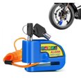 thumbnail image 1 of Cerradura de Alarma Antirrobo con Alarma de Disco de Freno para Motocicletas Alarma de Seguridad a P, 1 of 7